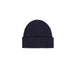 Navy blue knit beanie with folded brim from Tommy Hilfiger Men Cap collection