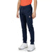 Navy blue Le Coq Sportif Men Trousers featuring the logo on the thigh