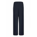 Ichi Ichi women trousers in navy blue, 100% cotton material