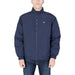 Navy blue zip-up jacket with collar and elastic waistband by Tommy Hilfiger Jeans