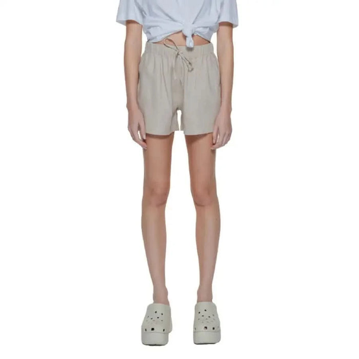 Only - Women Short - beige / XS - Clothing Shorts