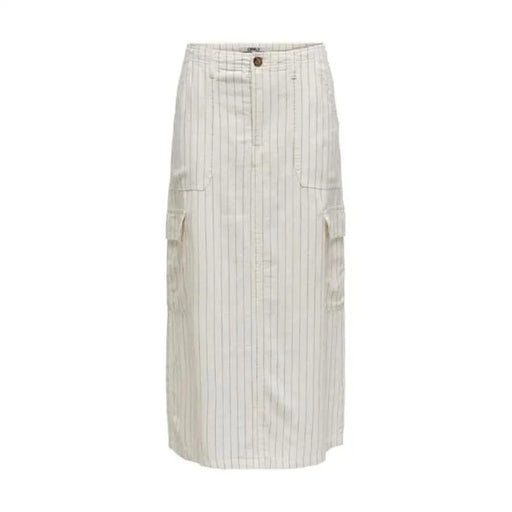 Only - Women Skirt - white / XS - Clothing