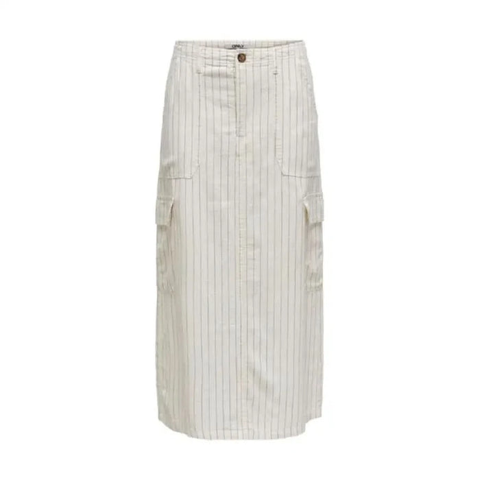 Only - Women Skirt - white / XS - Clothing