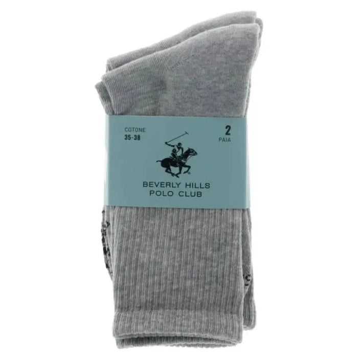 Pack of two gray socks from Beverly Hills Polo Club for men’s underwear collection