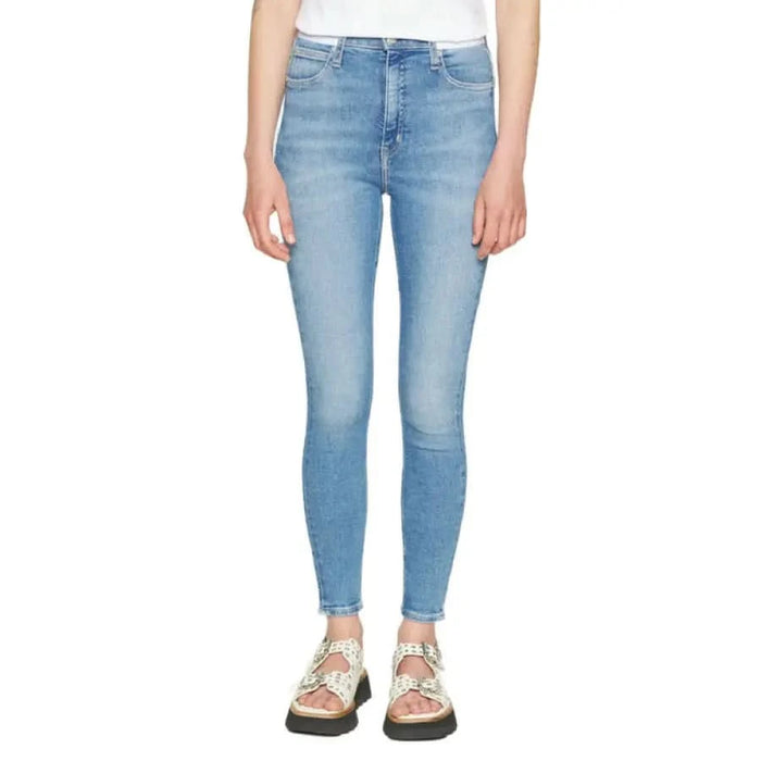 Light blue high waist skinny jeans - Calvin Klein Jeans for women