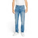 Light blue straight-leg denim jeans from Gas for men, ideal for casual wear