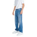 Light blue relaxed fit denim jeans from Replay for men, showcasing casual style