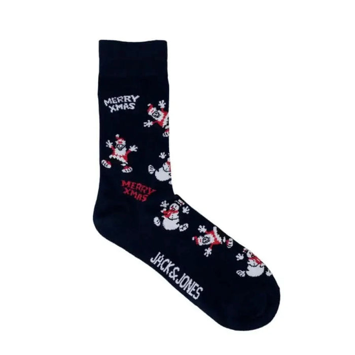 Jack & Jones men underwear featuring socks with Santa Claus and snowmen.