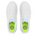 Nike Men Sneakers featuring white sneakers with green insoles and black floral design