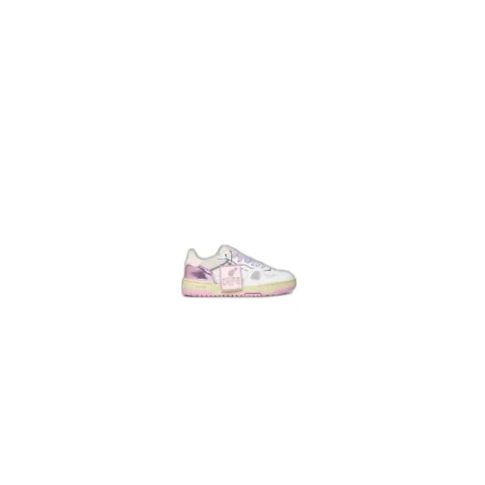 Pastel-colored Crime London Women Sneakers with white, pink, and purple accents