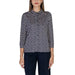 Patterned blouse with geometric print and three-quarter sleeves from Street One