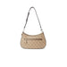 Guess Guess Women elegantly holding a Guess Women Bag in beige