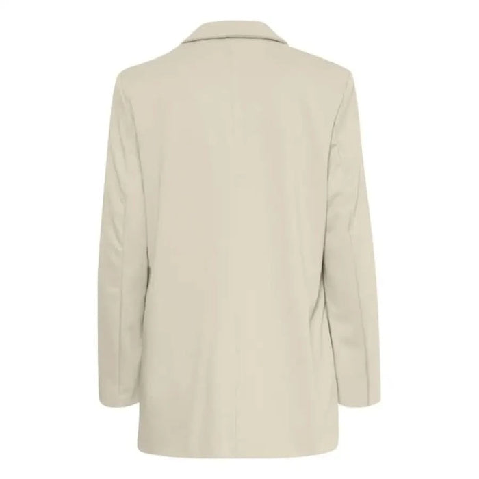 Ichi Ichi women blazer in beige on display, stylish Ichi women’s jacket