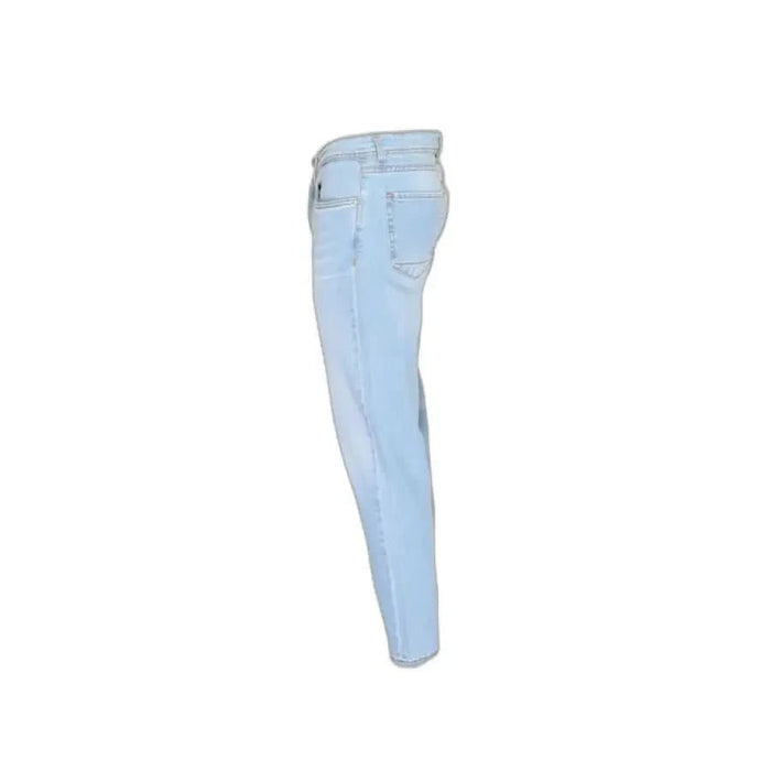 Liu Jo Men Jeans in light blue showcasing urban city style and urban style clothing