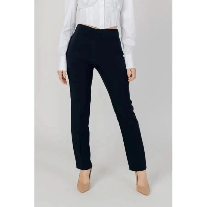 Sandro Ferrone women trousers in navy, Ferrone Sandro Ferrone featured product