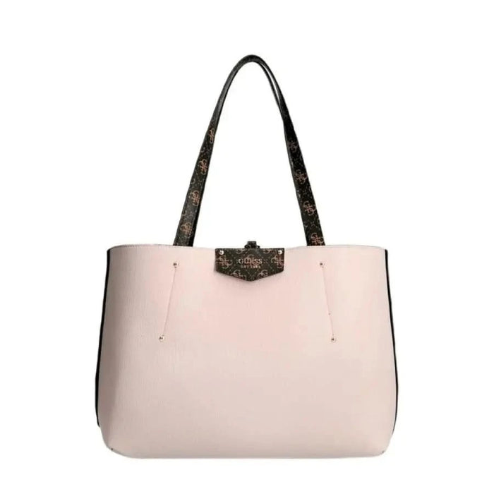 Guess women bag - stylish pink and black tote by Guess Guess