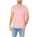 Pink polo shirt with small logo on chest from Tommy Hilfiger Jeans Men Polo collection