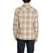 Plaid flannel shirt back view from Hamaki-ho Men Shirt collection