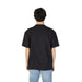 Plain black t-shirt back view from Calvin Klein Jeans Men T-Shirt product display