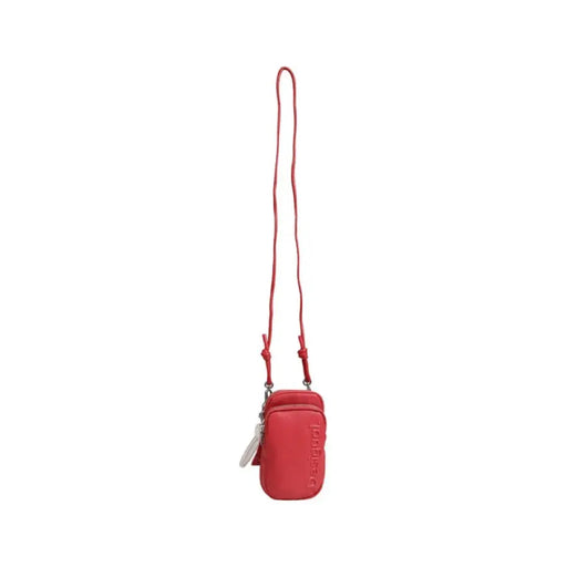 Red crossbody bag with a long strap and tassel detail from Desigual Women Wallet