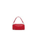 Red leather handbag with zipper closure from Desigual for women