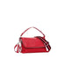 Red leather handbag with shoulder strap and Desigual branding from Desigual Women Bag