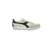 Retro-style Diadora Men Sneakers in beige and green color scheme