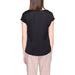 Alviero Martini Prima Classe Women Blouse showcases a sleek black silk top by The Row