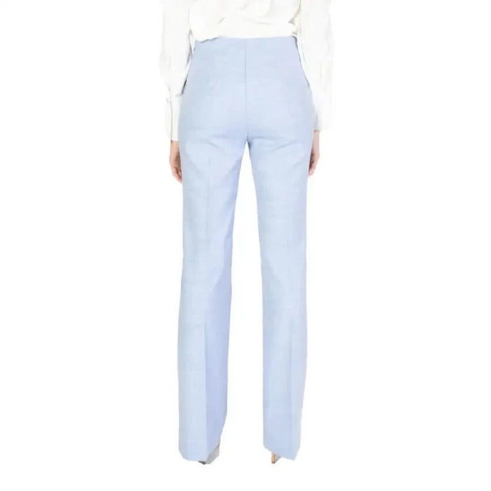 Sandro Ferrone women trousers in elegant row person display