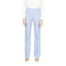 Sandro Ferrone women trousers in stylish row person display