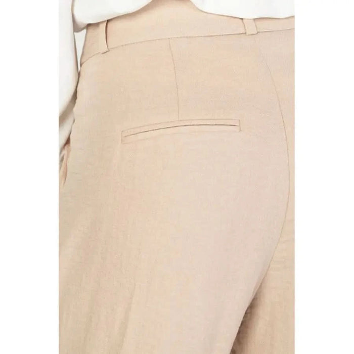 Vero Moda Women Trousers in The Row Tru Linen style for chic attire