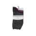 Sparkly dark gray sock with burgundy trim from Tommy Hilfiger Women Underwear collection