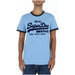 Superdry - Men T-Shirt - light blue / 3XL - Clothing