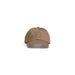 Tan Boss Men Cap featuring a small square logo patch at the front