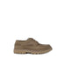 Tan leather boat shoe with chunky rubber sole from Calvin Klein Men Lace Ups Shoes