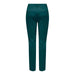 Teal-colored slim-fit women’s trousers from Only for stylish everyday wear