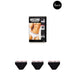 Three-pack of black Moschino men’s underwear briefs with branded waistbands