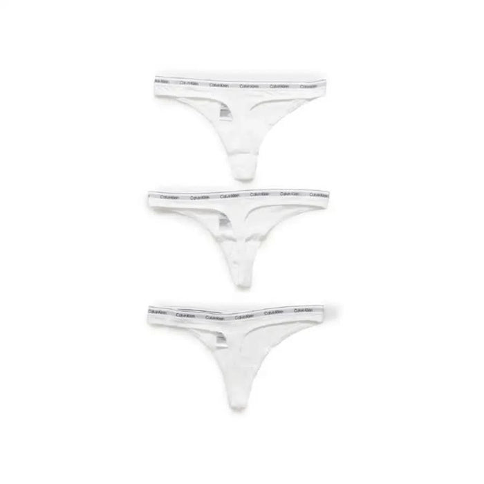 Calvin Klein Women Underwear - White Thong Set, Stylish and Comfortable