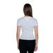 Back view of a person wearing a white t-shirt and dark pants - Tommy Hilfiger Jeans Collection