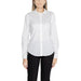 White button-up dress shirt with collar and long sleeves from Alviero Martini Prima Classe