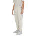 White cotton sweatpants with elastic cuffs from Underclub Men Trousers collection