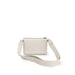 White leather crossbody bag with wide strap from Calvin Klein Jeans for women