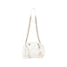 White leather handbag with gold chain straps from Liu Jo Women Bag collection