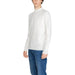 White long-sleeved mock turtleneck sweater from Gianni Lupo Men Knitwear collection