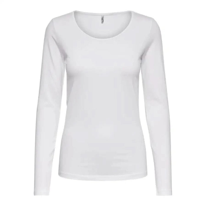 Only - Women T-Shirt - white / XS - Clothing T-shirts