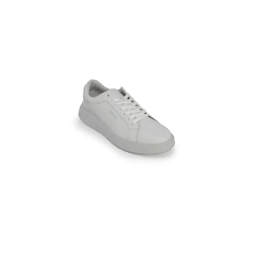 White low-top Calvin Klein Men Sneakers with laces for stylish comfort