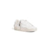 Crime London Women Sneakers - White Low-Top Sneaker with Laces and Thick Sole