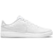 White Nike low-top sneaker with lace-up closure from Nike Men Sneakers collection