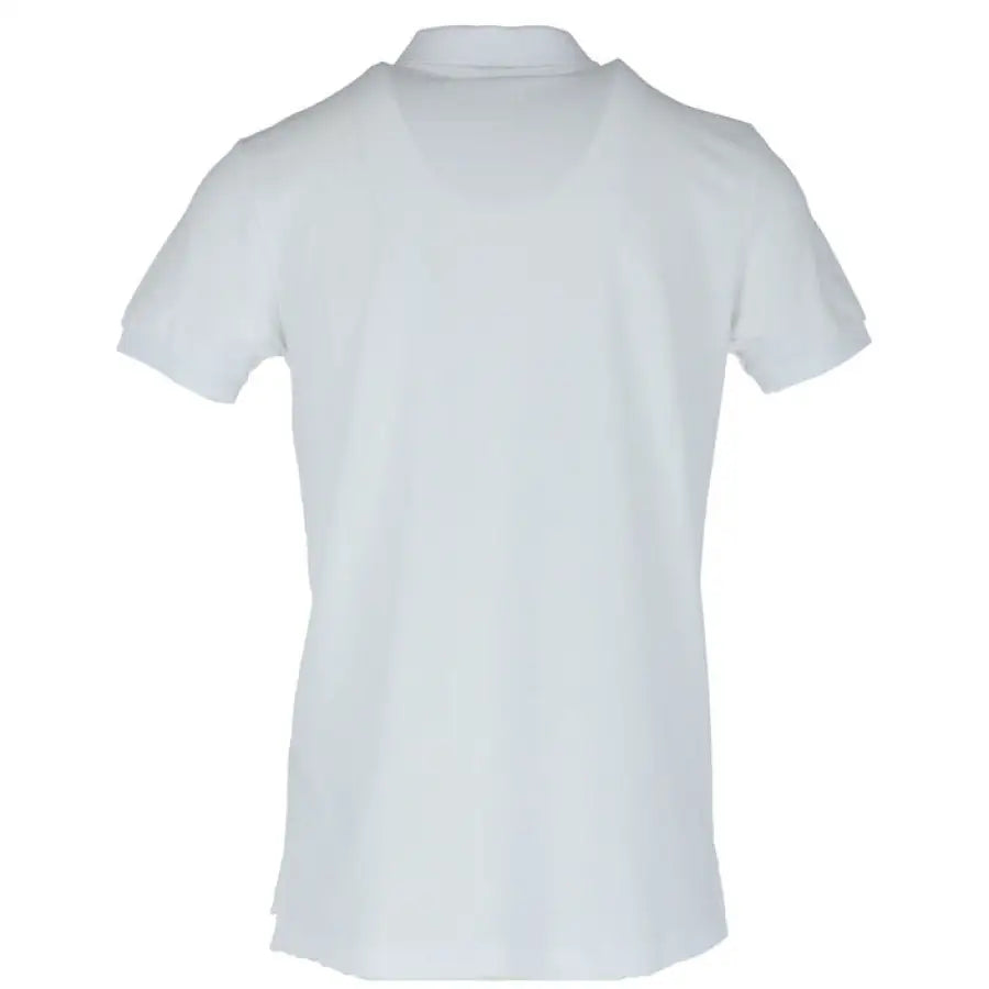 Men’s white polo shirt with collar and short sleeves from Diesel - Diesel Men Polo