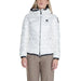 Blauer - Blauer Women Jacket: White quilted puffer jacket with hood and zipper closure